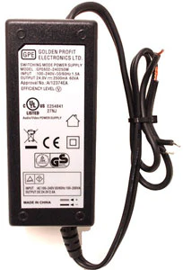 24vDC 2500mA POWER SUPPLY FOR MEGA TRI38
