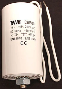 25uF 250vAC OLD STYLE STARTER FOR UV CAN