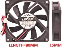 AD8015R12L-P01 DC 12V 0.15A FAN FOR MOD