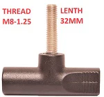 BRACKET KNOB 15 HEX BAR IP