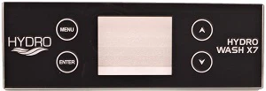 DISPLAY GLASS FOR HYDRO WASH X7