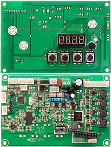 DISPLAY PCB FOR WIFLY PAR QA5