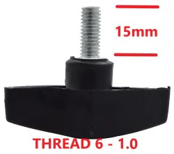 M6 HEAD MOUNTING KNOB FOR TRIBAR SPOT,M