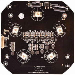 PL-451 LED PCB FOR MEGA HEX PAR