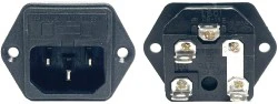 POWER IN  SOCKET FOR MEGA HEX L PAR