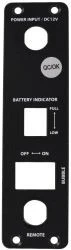 POWER SWITCH COVER PLATE FOR BUBBLETRON