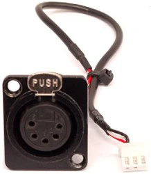 SOI 5PIN XLR FEMALE PLUG FOR UBL12H, ULT