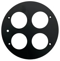 SOI LENS PRESS PLATE FOR MEGA HEX L PAR