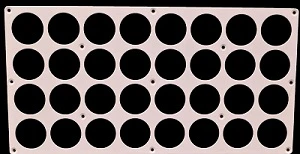 SOI LENS PRESSING PLATE 32 HEX PANEL IP