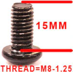 SOI M8-1.25 BRACKET SCREW FOR ENTOUR SNO